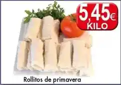 Congelados Copos Rollitos de primavera oferta