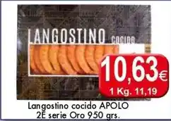 Congelados Copos Apolo - langostino cocido oferta