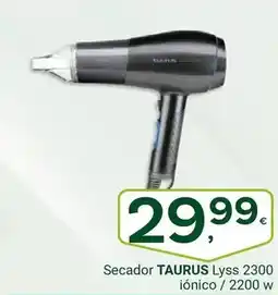 Supermercados Dani TAURUS Secador Lyss 2300 iónico / 2200 w oferta