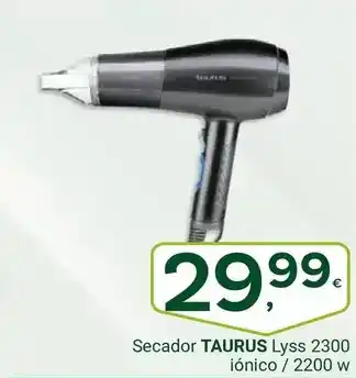 Supermercados Dani TAURUS Secador Lyss 2300 iónico / 2200 w oferta