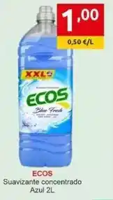 Supermercados Extremadura Blue - suavizante concentrado azul oferta