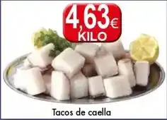 Congelados Copos Tacos de caella oferta