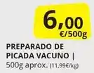 Supermercados MAS Preparado de picada vacuno oferta