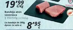 Supermercados MAS Bandeja atun ventresca oferta