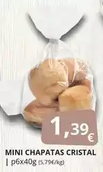 Supermercados MAS Cristal - mini chapatas oferta