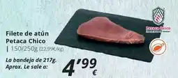Supermercados MAS Filete de atun oferta