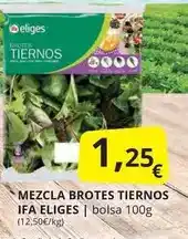 Supermercados MAS Ifa eliges - mezcla brotes tiernos oferta