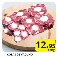 Supermercados MAS Colas de vacuno oferta