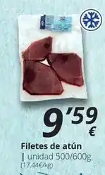Supermercados MAS Filetes de atun oferta