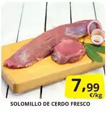 Supermercados MAS Solomillo de cerdo fresco oferta