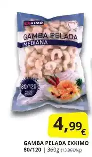 Supermercados MAS Exkimo - gamba pelada oferta