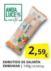 Supermercados MAS Anda - embutido de salmon embumar oferta