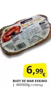 Supermercados MAS Exkimo - buey de mar oferta