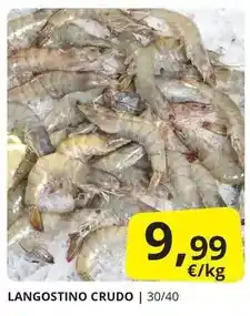 Supermercados MAS Langostino crudo oferta