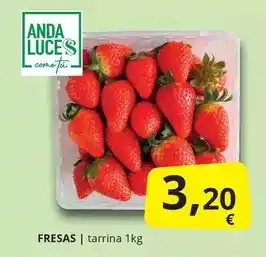 Supermercados MAS Anda - fresas oferta