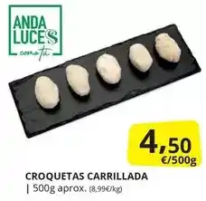 Supermercados MAS Anda - croquetas carrillada oferta