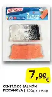 Supermercados MAS Pescanova - centro de salmon oferta