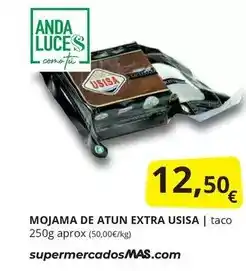Supermercados MAS Anda - mojama de atun extra oferta