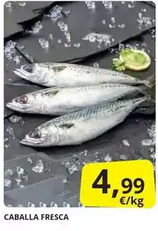 Supermercados MAS Caballa fresca oferta