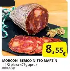 Supermercados MAS Morcon ibérico oferta