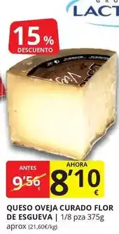 Supermercados MAS Flor de esgueva - queso oveja curado oferta