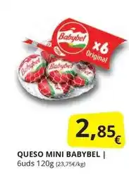 Supermercados MAS Babybel - queso mini oferta