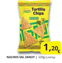 Supermercados MAS Free - nachos sal oferta