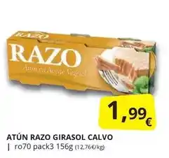 Supermercados MAS Razo - atún oferta