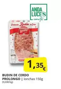 Supermercados MAS Prolongo - budin de cerdo oferta