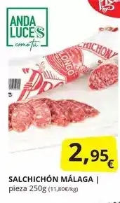 Supermercados MAS Anda - salchichon oferta