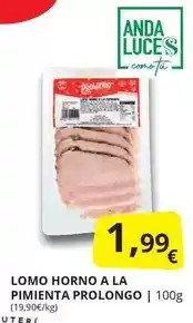 Supermercados MAS Prolongo - lomo horno a la pimienta oferta