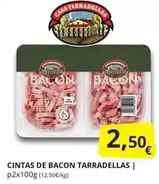 Supermercados MAS Casa tarradellas - cintas de bacon tarradellas oferta