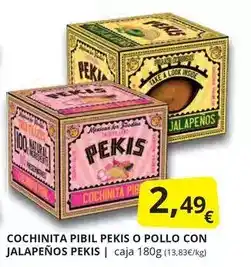 Supermercados MAS Inside - cochinita pibil pekis o pollo con jalapenos oferta
