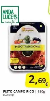 Supermercados MAS Campo rico - pisto oferta