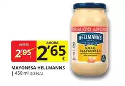 Supermercados MAS Hellmann's - mayonesa oferta