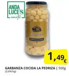 Supermercados MAS La pedriza - garbanza cocida oferta