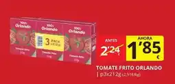 Supermercados MAS Orlando - tomate frito oferta