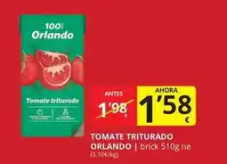 Supermercados MAS Orlando - tomate triturado oferta