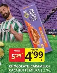 Supermercados MAS Milka - chocolate caramelo/cacahuete oferta