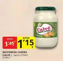 Supermercados MAS Calvé - mayonesa casera oferta