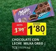Supermercados MAS Milka - chocolate con leche oreo oferta