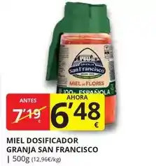 Supermercados MAS San - miel dosificador granja oferta