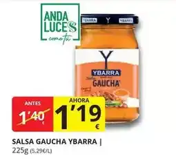 Supermercados MAS Ybarra - salsa gaucha oferta
