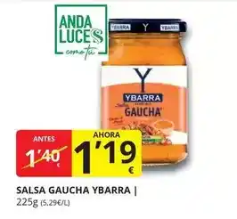 Supermercados MAS Ybarra - salsa gaucha oferta