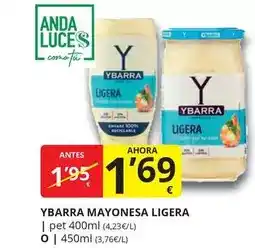 Supermercados MAS Ybarra - mayonesa ligera oferta