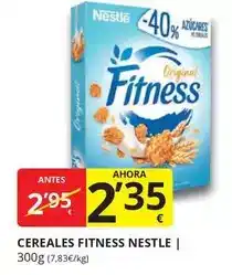 Supermercados MAS Nestlé - cereales fitness oferta