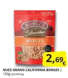 Supermercados MAS Borges - nuez grano california oferta