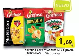 Supermercados MAS Grefusa - aperitivo mix, mix tijuana o mrc mix-5 oferta