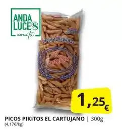 Supermercados MAS Anda - picos pimientos el cartujano oferta