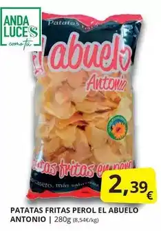 Supermercados MAS Anda - patatas fritas perol el abuelo oferta